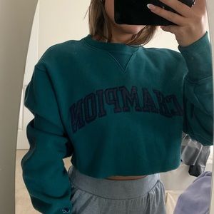 Champion Cropped Hoodie